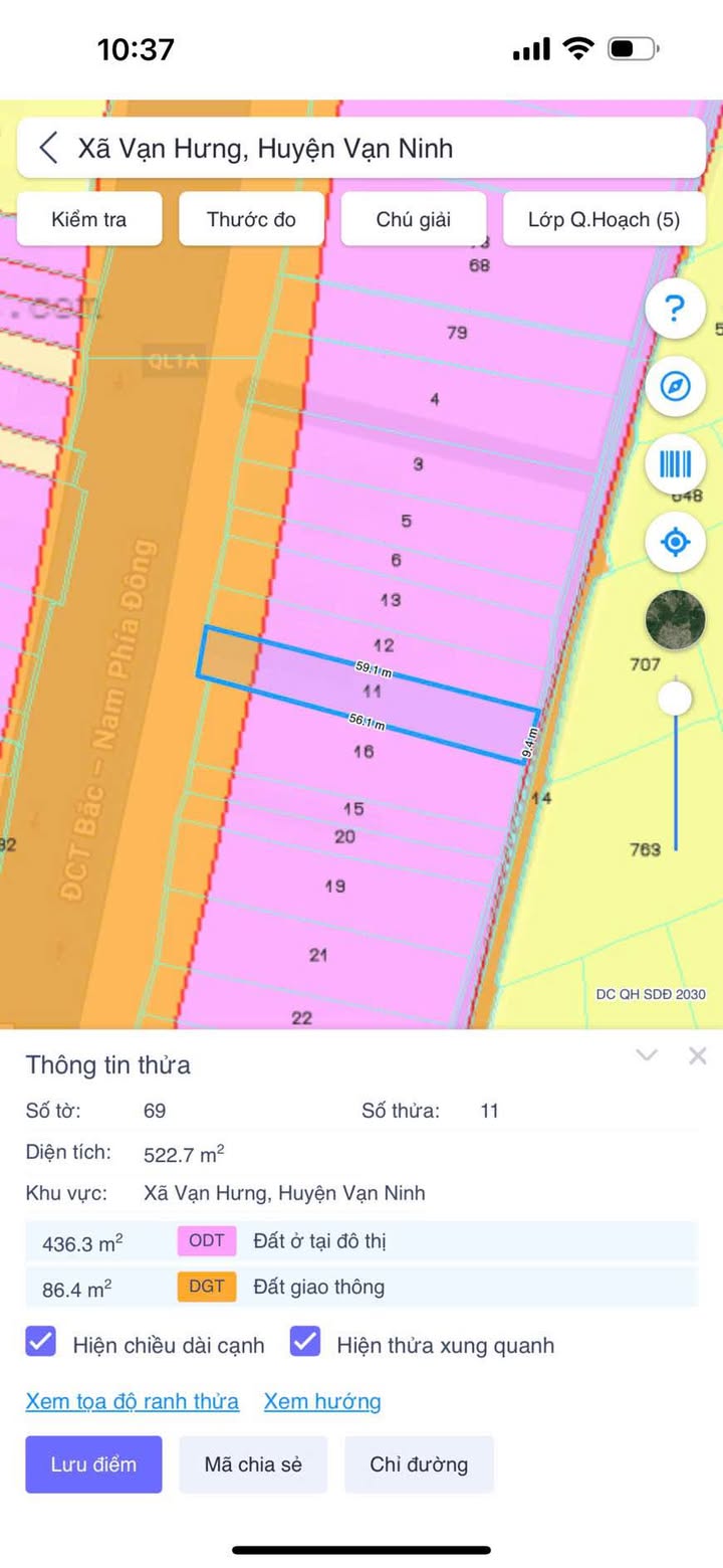 Đất nền Thôn Xuân Đông, Vạn Hưng, 520m² giá 3.64 tỷ - Thích hợp kinh doanh