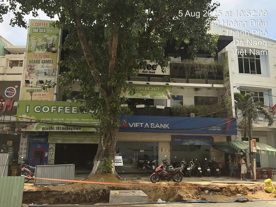 Cho thuê mặt bằng 191 Hoàng Diệu, Hải Châu, Đà Nẵng 500m² - Vị trí cực đẹp, kinh doanh thuận lợi!