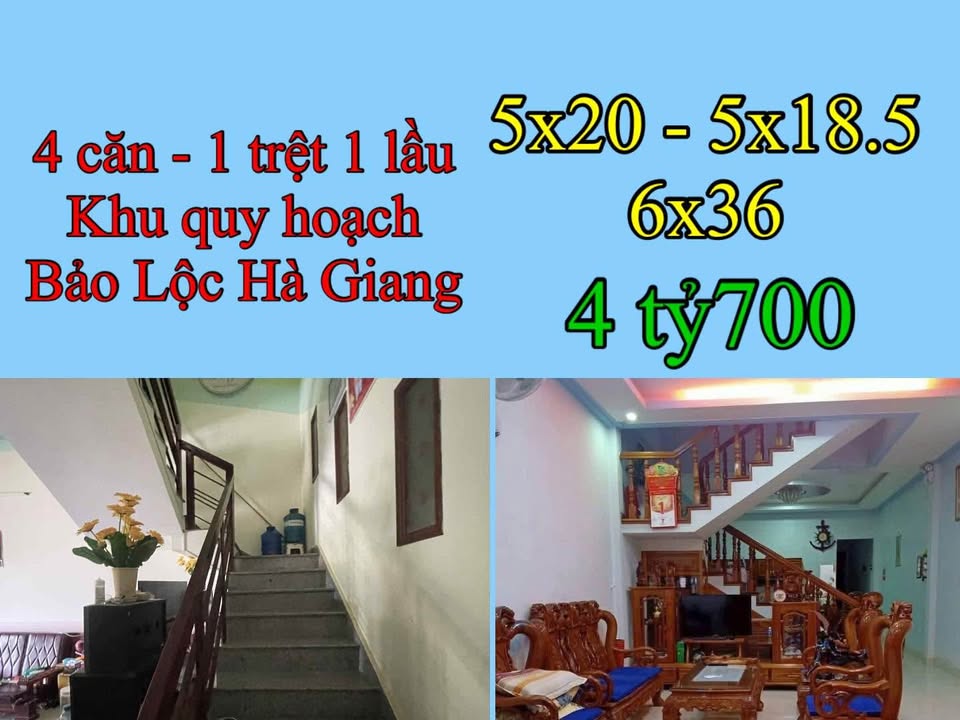 Nhà 2 tầng Bảo Lộc 100m² giá 4.7 tỷ - Đầu tư sinh lời ngay!