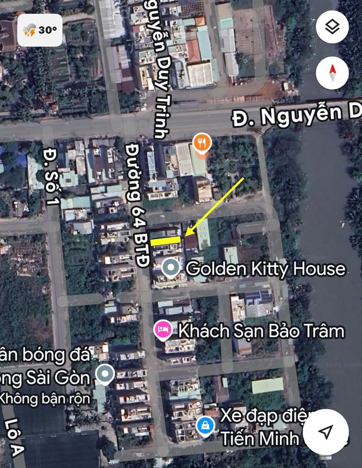 Đất nền nhà phố Thủ Đức 79.5m² giá 8.1 tỷ - Vị trí đắc địa gần sông!