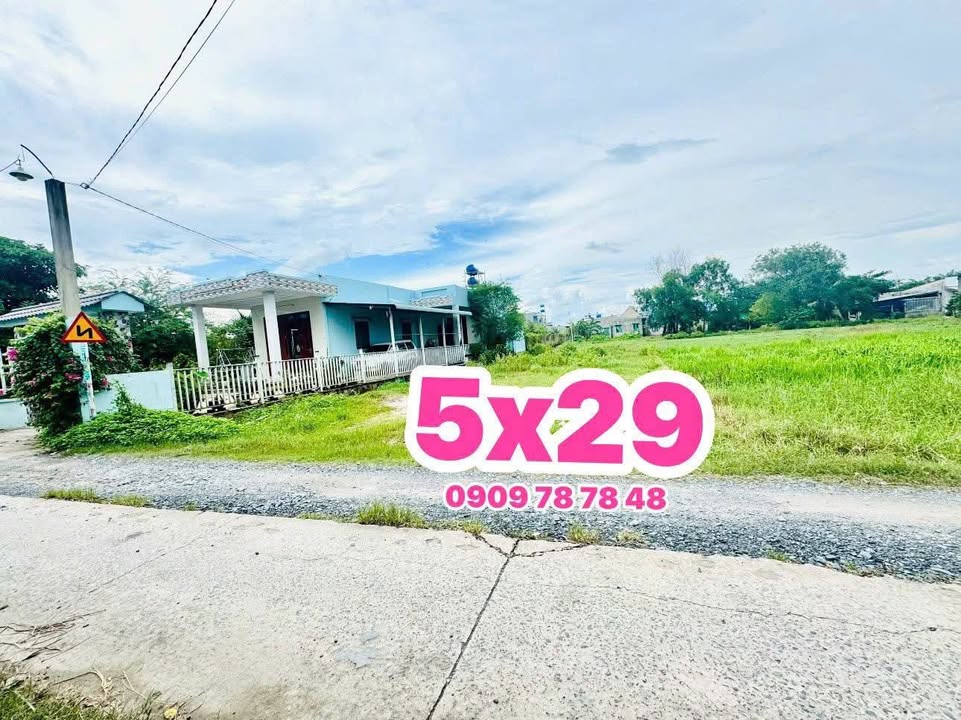 Đất nền Đức Hòa Hạ 145m² giá 1.45 tỷ - Sổ hồng chính chủ, gần chợ