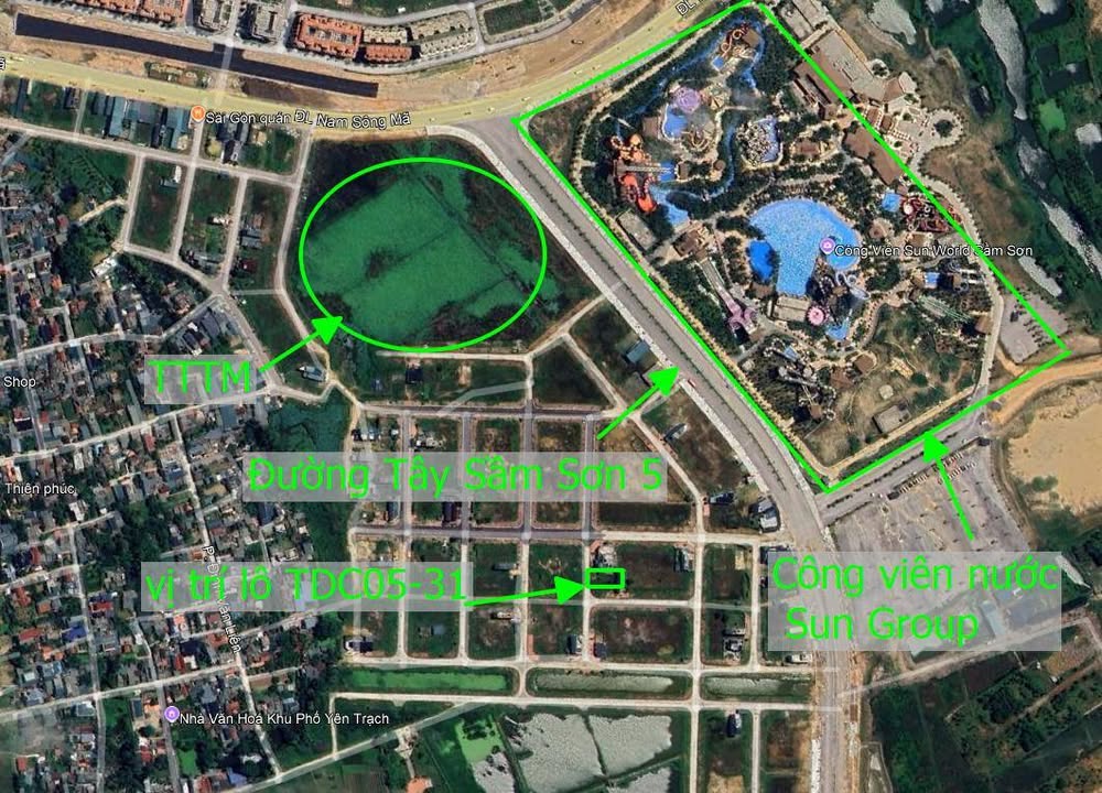 Đất vàng Tây Sầm Sơn 91m² giá 1.9 tỷ - Tiềm năng đầu tư cực HOT!