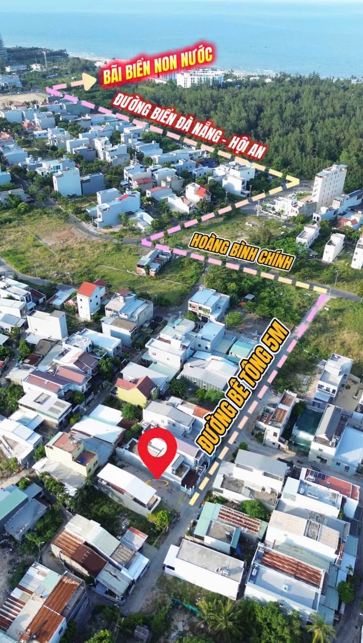 Đất biển Non Nước Đà Nẵng 200m² giá 6.99 tỷ - Cơ hội đầu tư hiếm có!