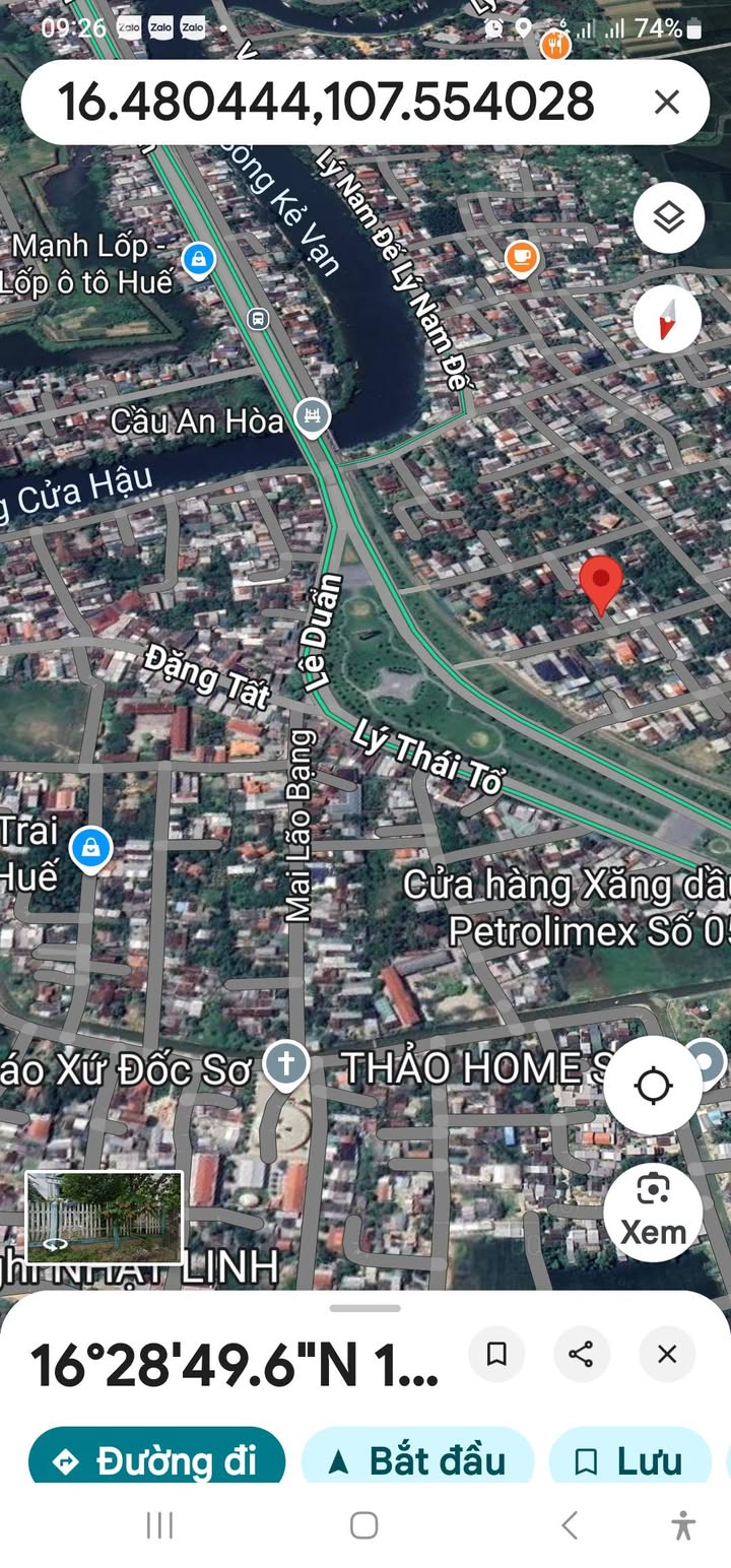 Đất nền phường An Hòa, Huế 80m² giá 1.1 tỷ - Đầu tư sinh lời ngay!