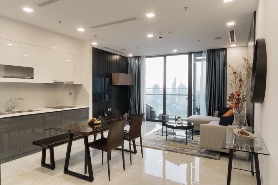 Căn hộ Vinhomes Golden River Q1 74m² giá 30 triệu - Full nội thất sang trọng!