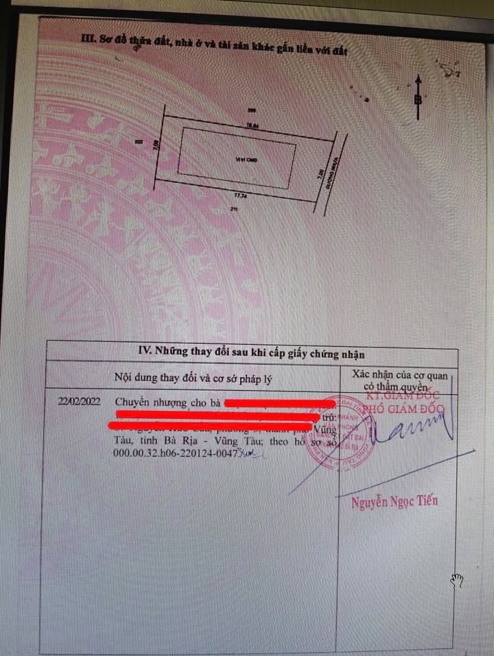 Đất nền đẹp tại Tam Phước, Bà Rịa - Vũng Tàu 127m² giá 1.89 tỷ - Bán gấp trong 2 tuần!