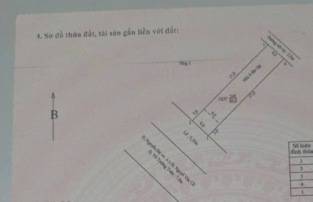 Bán nhà mặt tiền đường Võ Trường Toản 68m² giá thỏa thuận - Nhà kiên cố, an ninh tốt!