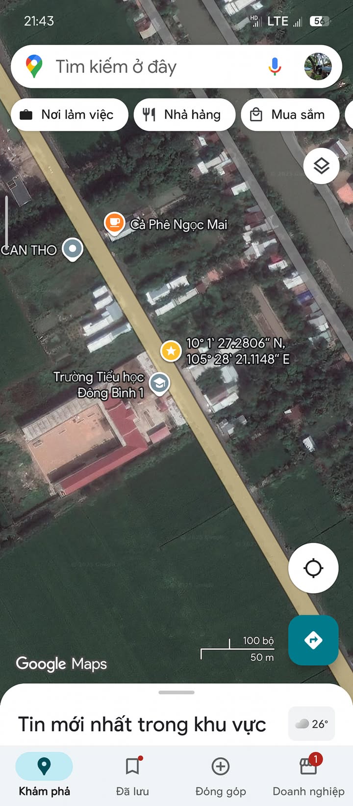 Đất mặt tiền đối diện Trường Tiểu Học Đông Bình 1, 247.5m² giá 822.5 triệu - Cơ hội đầu tư tuyệt vời!