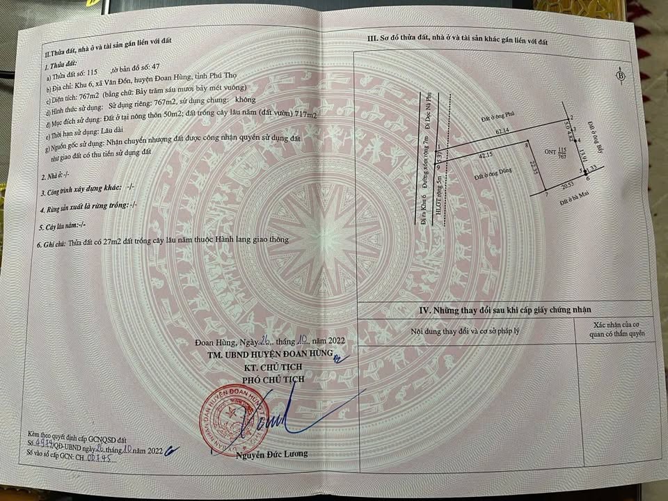 Đất liền kề 1367m² tại Vân Đồn, Đoan Hùng - Giá chỉ 1 tỷ, cơ hội vàng cho đầu tư!