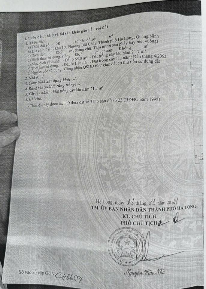 Nhà 2 tầng khu 10 Bãi Cháy Quảng Ninh 86m² giá 2.15 tỷ - Sổ đỏ đầy đủ, ô tô vào tận nơi!