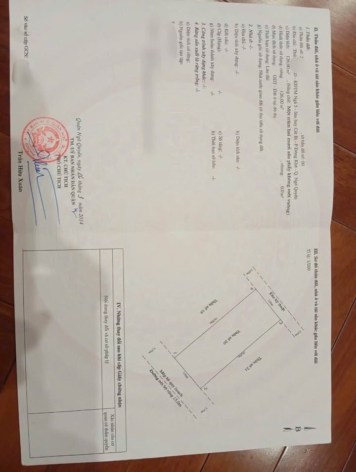 Đất nền Lê Hồng Phong Hải Phòng 126m² giá 13.23 tỷ - Cơ hội đầu tư tuyệt vời!