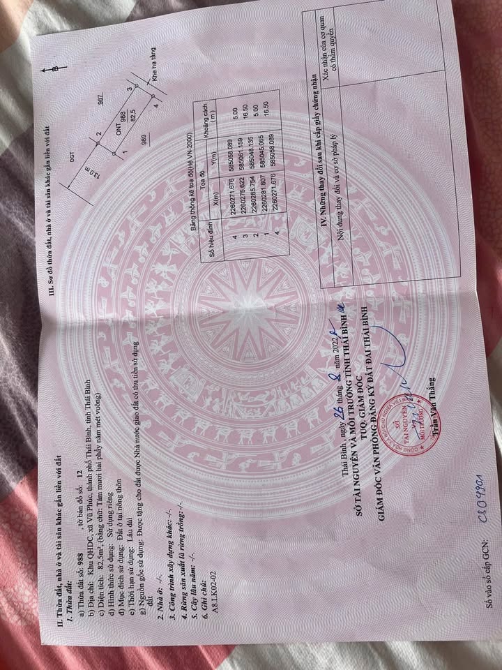 Đất nền khu A đô thị Vũ Phúc 82.5m² giá 3 tỷ - Cơ hội đầu tư sinh lời!