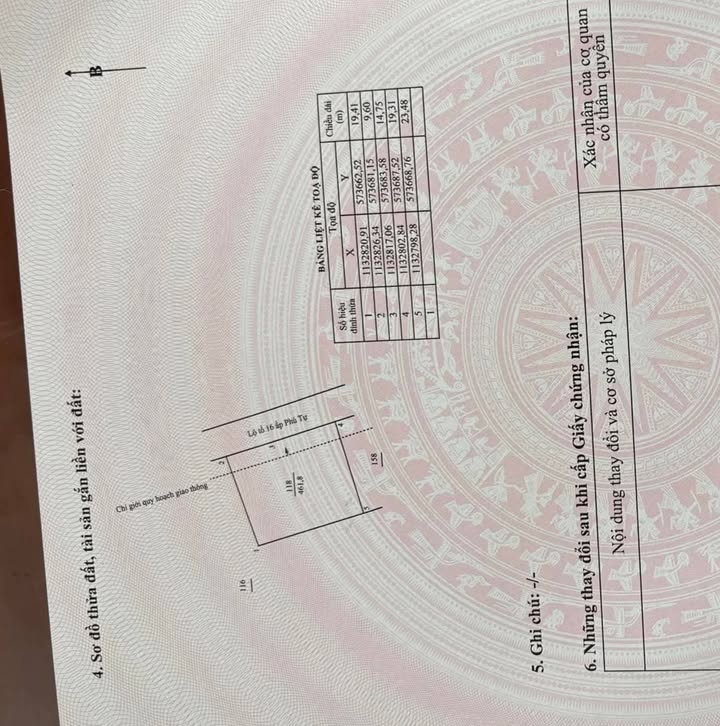 Đất nền biệt thự mặt tiền lộ 6m Phú Hưng Bến Tre 461m² giá 1.35 tỷ - Cơ hội đầu tư tuyệt vời!