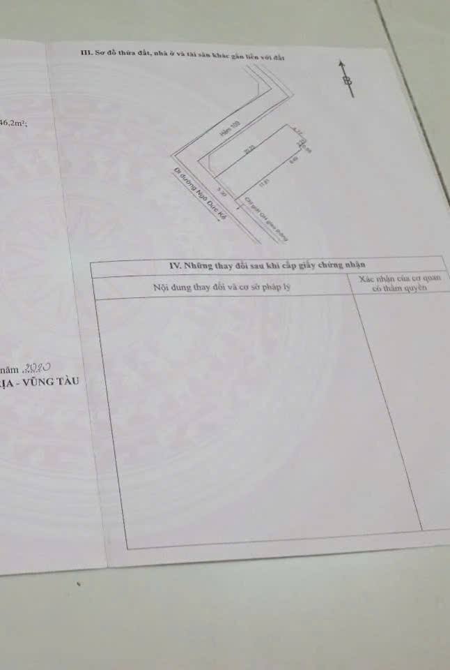 Đất tặng nhà cấp 4 tại Vũng Tàu 107m² giá 5.6 tỷ - Sẵn sàng sử dụng ngay!