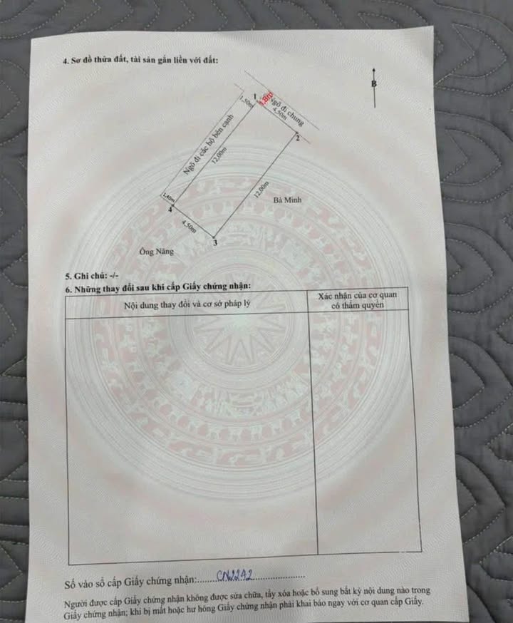 Lô Đất Ngõ 594 Thiên Lôi 54m² giá 2.5 tỷ - Siêu thoáng, vị trí trung tâm!