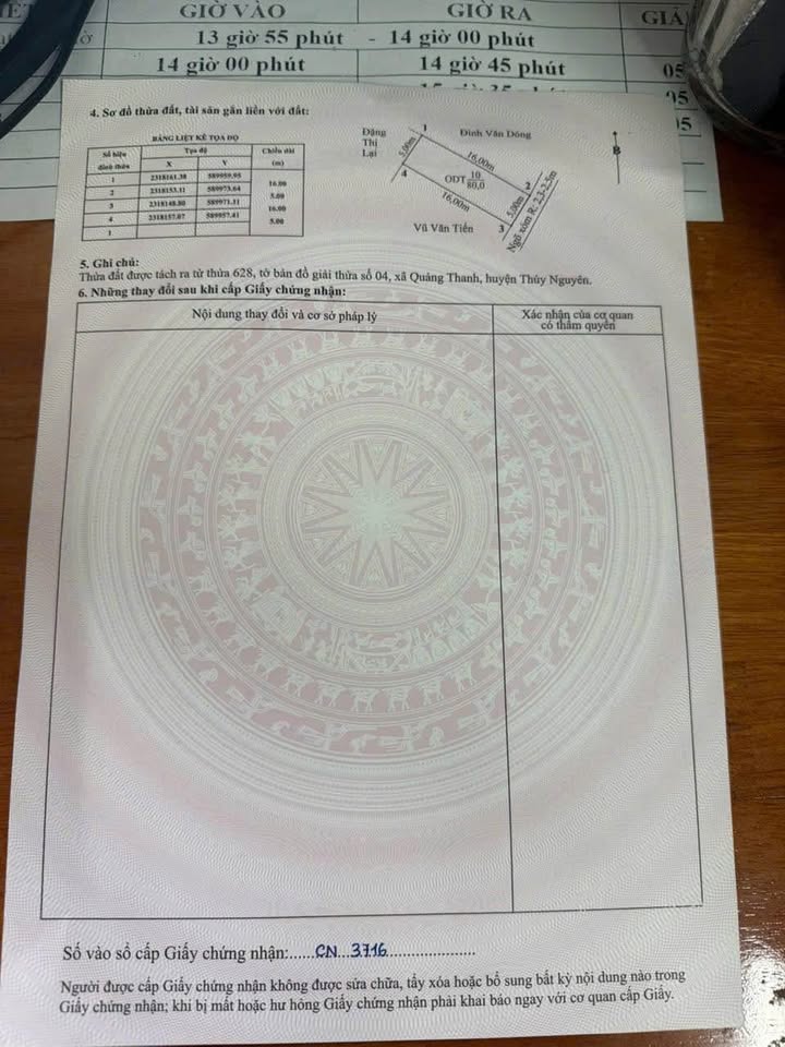 Đất nền tại Quảng Thanh 80m² giá thỏa thuận - Cơ hội đầu tư tuyệt vời!