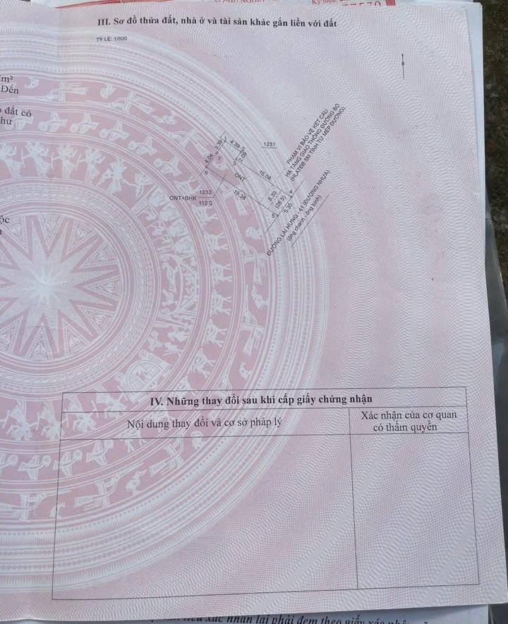 Đất nền phường Lai Hưng Bến Cát 102m² giá 9xx triệu - Sổ hồng riêng, thổ cư 100%!