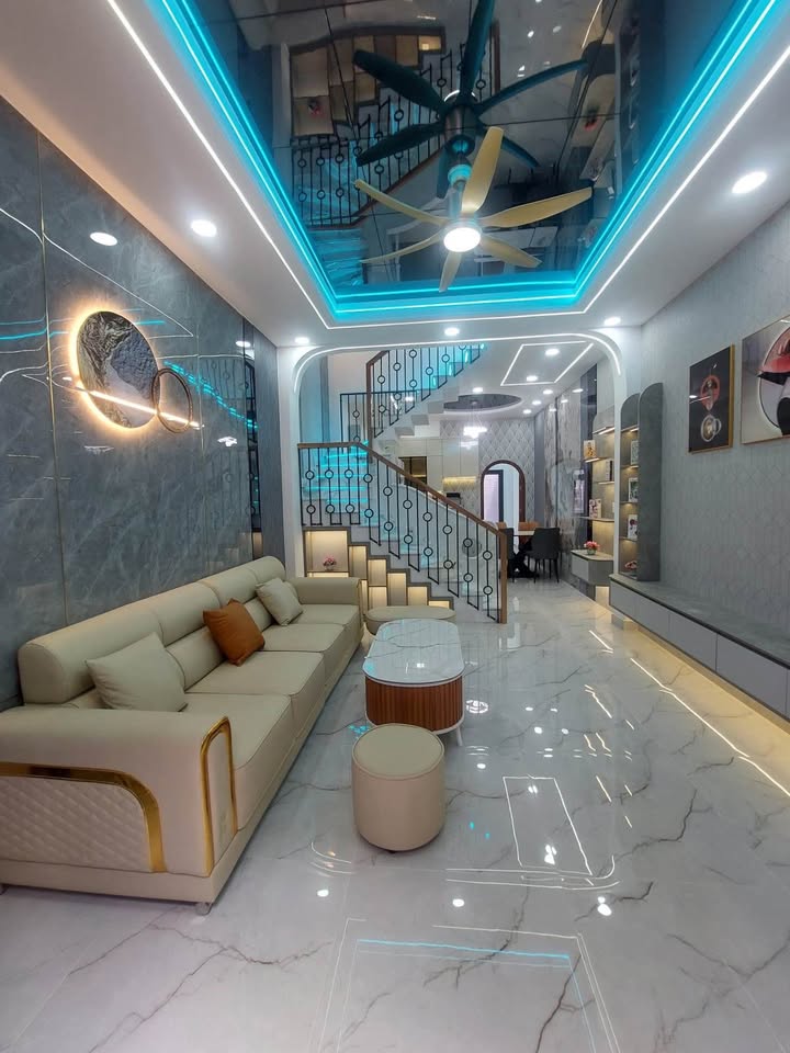 Nhà phố Huỳnh Văn Nghệ 55m² giá 6.98 tỷ - Thiết kế hiện đại, sẵn sàng vào ở!