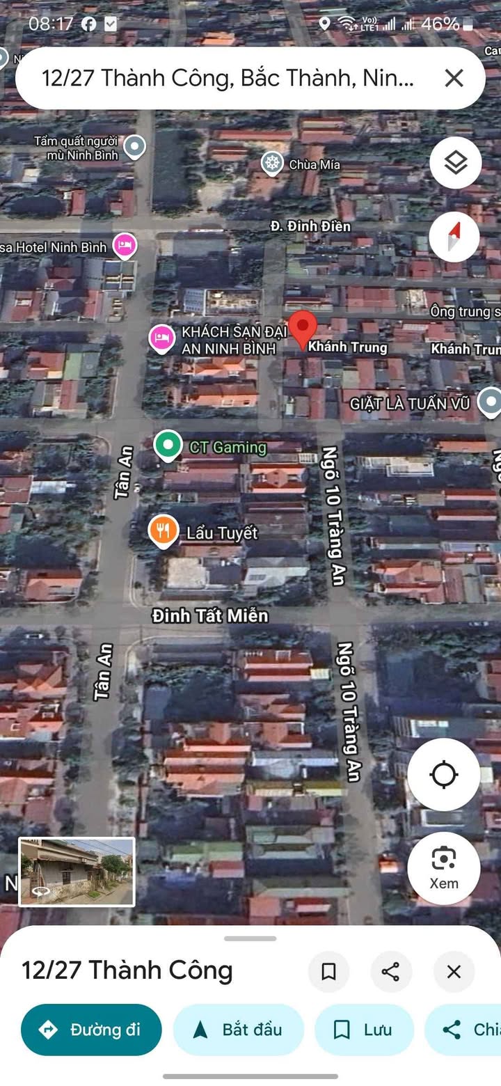 Bán đất mặt tiền đường Thành Công, Tân Thành 207m² - Vị trí đẹp gần Phố cổ Hoa Lư!