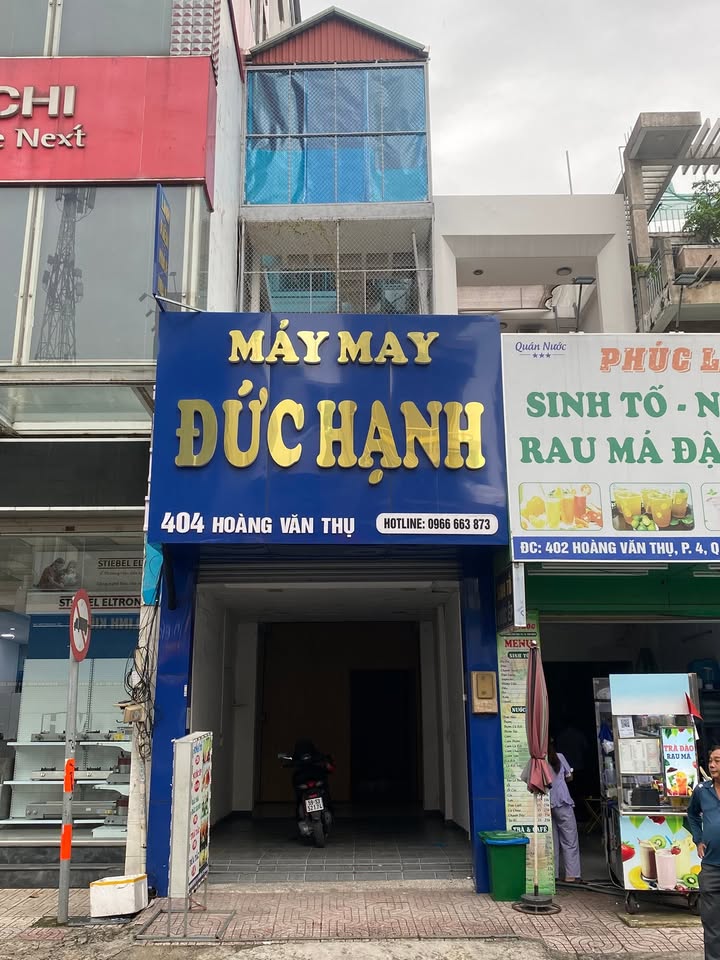 Nhà cho thuê nguyên căn mặt tiền 404 Hoàng Văn Thụ, Quận Tân Bình 112m² - Kinh doanh thuận lợi!