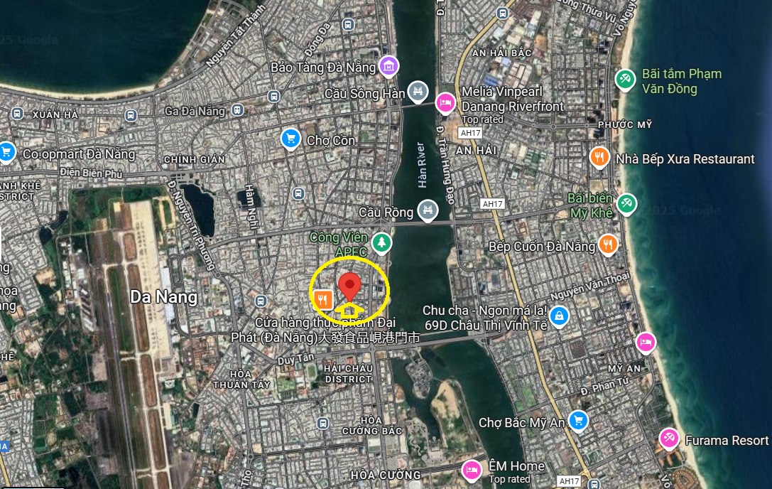 Nhà 3 tầng đường Núi Thành, Hòa Cường, Đà Nẵng 202m² - Gần trung tâm, thuận tiện kinh doanh!