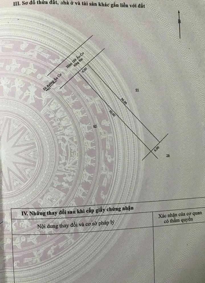 Đất thổ cư 100m² hẻm 188 Âu Cơ, Pleiku - Giá chỉ 1.5 tỷ!