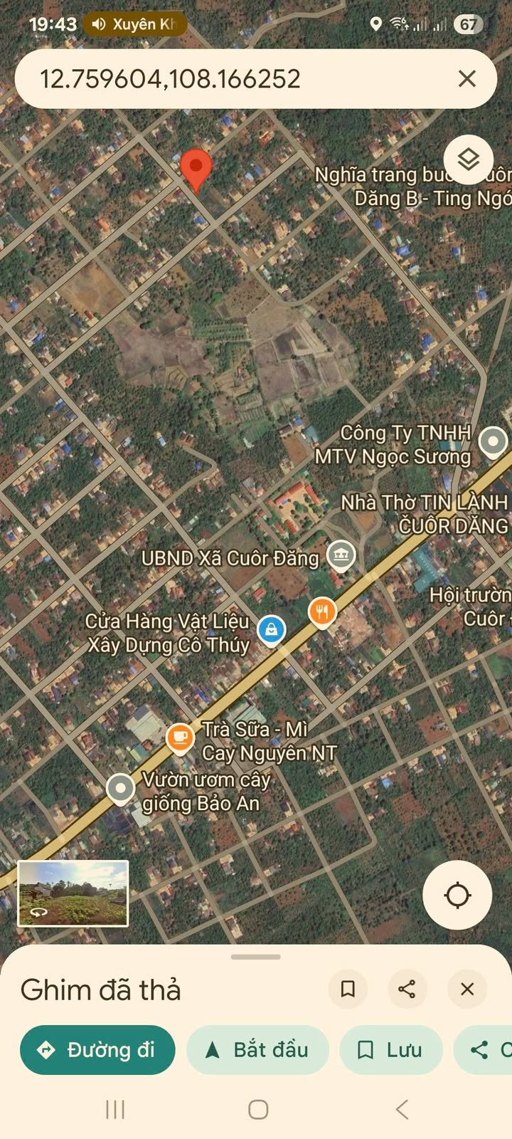 Đất nền Cuôr Đăng, Cư M'gar, Đắk Lắk 160m² giá 470 triệu - Đường xá thông thoáng, dân cư đông đúc!