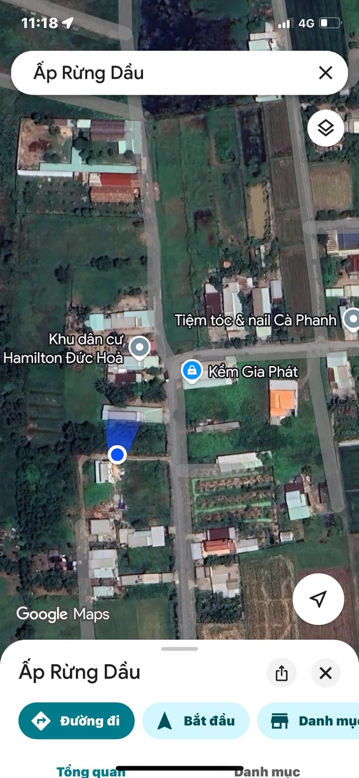 Đất nền 32m² tại khu phố Rừng Dầu, xã Mỹ Hạnh Bắc, giá chỉ từ 2xx triệu