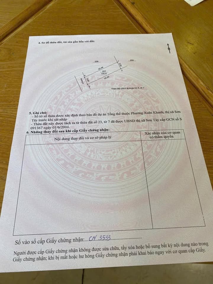 Đất ở Xuân Khanh 100m² giá 1 tỷ - Vị trí đắc địa gần trường học