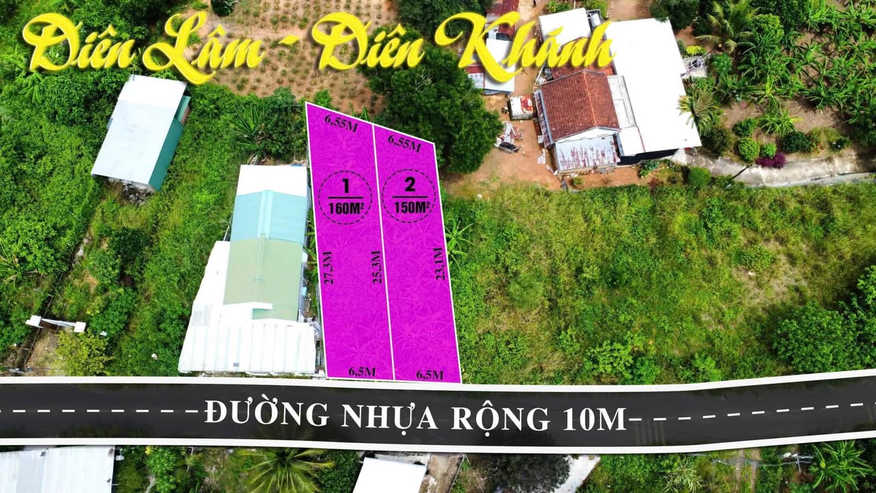 Đất nền Diên Lâm 150m² giá 750 triệu - Cơ hội đầu tư sinh lời ngay!