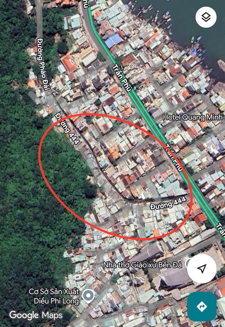 Đất Hẻm Ô Tô 444 Trần Phú, Vũng Tàu 138m² giá 5.9 tỷ - View biển tuyệt đẹp!