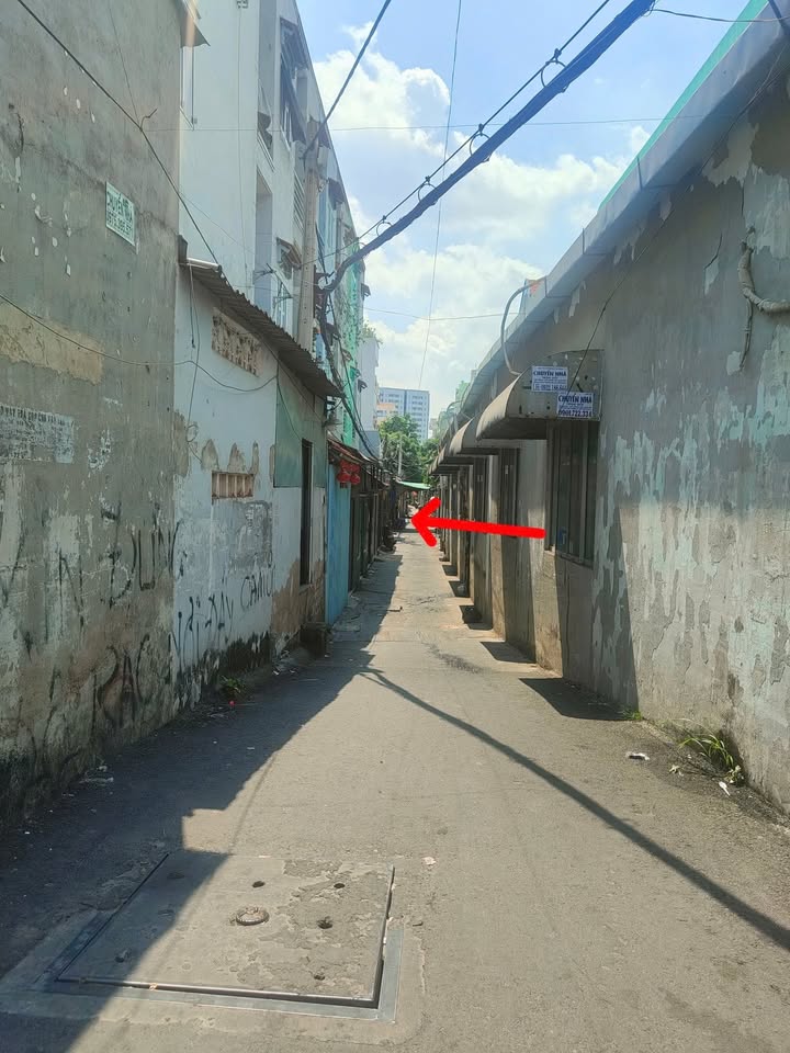 Nhà nguyên căn cho thuê hẻm 1 Đường Phú Định, Q8 - 3PN giá 7 triệu/tháng