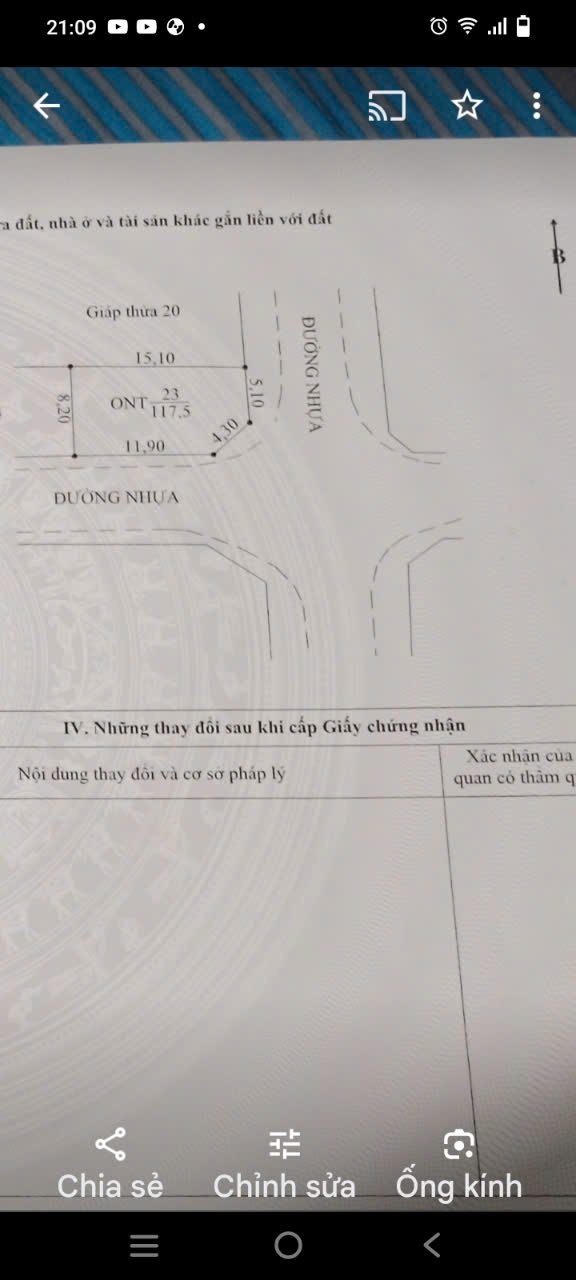 Đất 2 mặt tiền xã Thanh Xương, 117,5m² chỉ 850 triệu - Cơ hội đầu tư tuyệt vời!