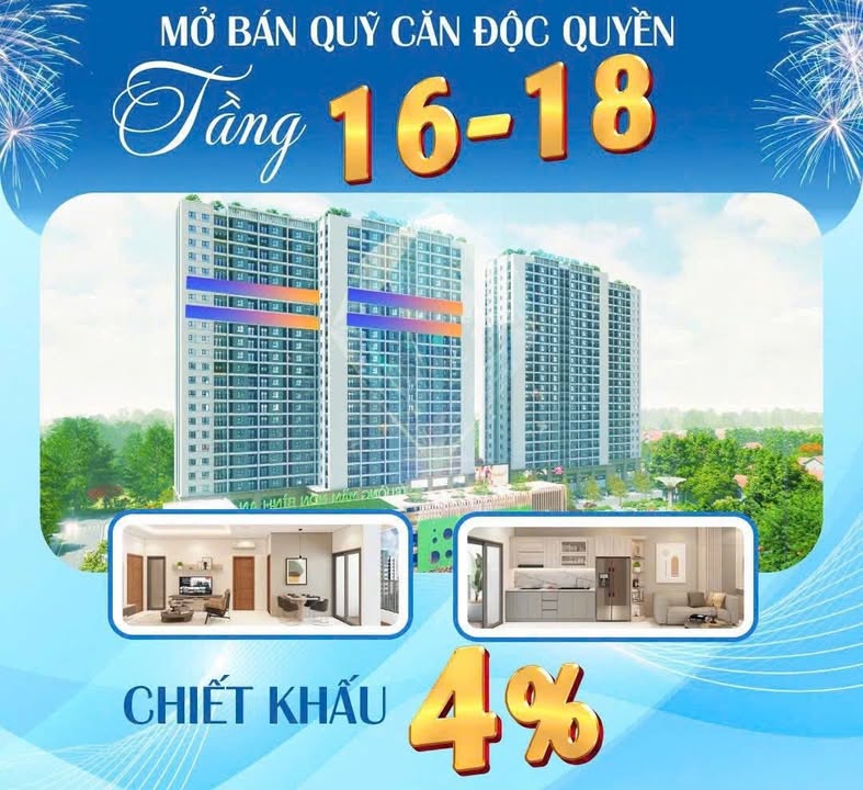 Căn hộ 2 phòng ngủ Bình An Plaza Thanh Hóa 52m² giá 1.6 tỷ - Thiết kế hiện đại, tiện ích đa dạng!
