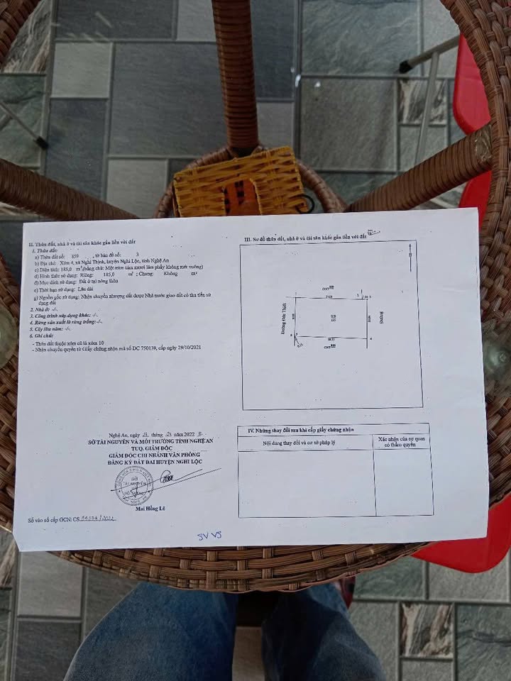 Đất kinh doanh mặt tiền đường Đức Thiết, Nghi Thịnh 185m² - Cơ hội đầu tư hấp dẫn!