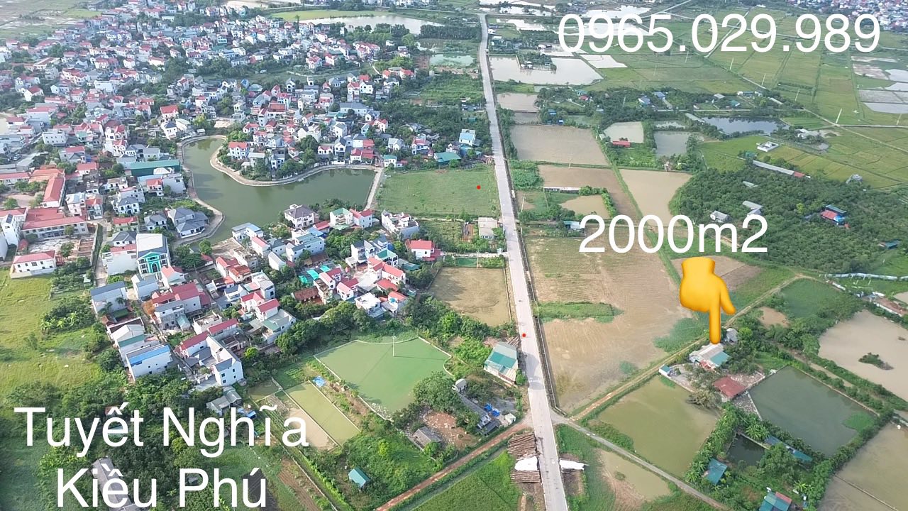 Đất trang trại Quốc Oai 2000m² giá 1.84 tỷ - Đầu tư sinh lời ngay!