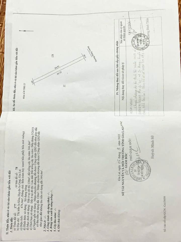 Đất nền đường Hùng Vương, thị trấn Ia Kha, 470m² giá 1 tỷ - Cơ hội đầu tư hấp dẫn!