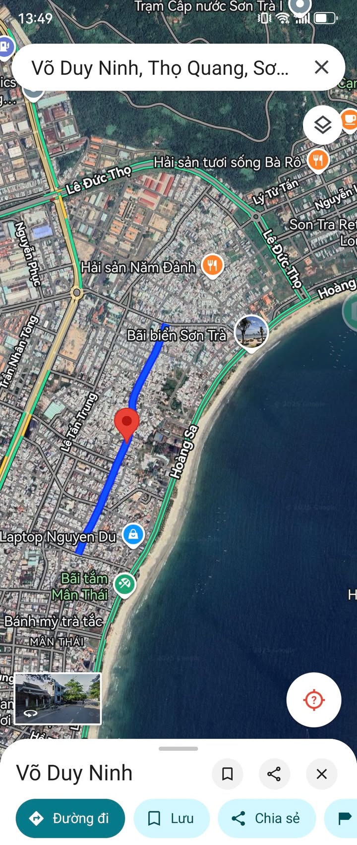 Đất nền chính chủ Sơn Trà Đà Nẵng 67.5m² giá 4 tỷ - Cơ hội đầu tư gần biển!