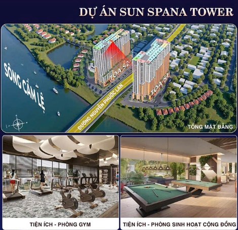 Căn hộ SPANA Đà Nẵng 70.64m² giá 4 tỷ - View sân vườn tuyệt đẹp!