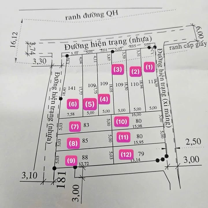 Đất nền Bảo Lộc 83.5m² giá 1.3 tỷ - Mặt tiền hẻm Tây Sơn chính chủ