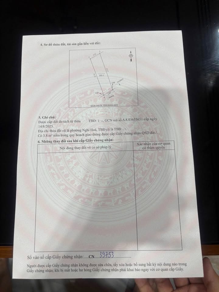 Đất đẹp phường Nghi Hoà, Cửa Lò 103,1m² giá 2,76 tỷ - Đường rộng 12m, chính chủ!