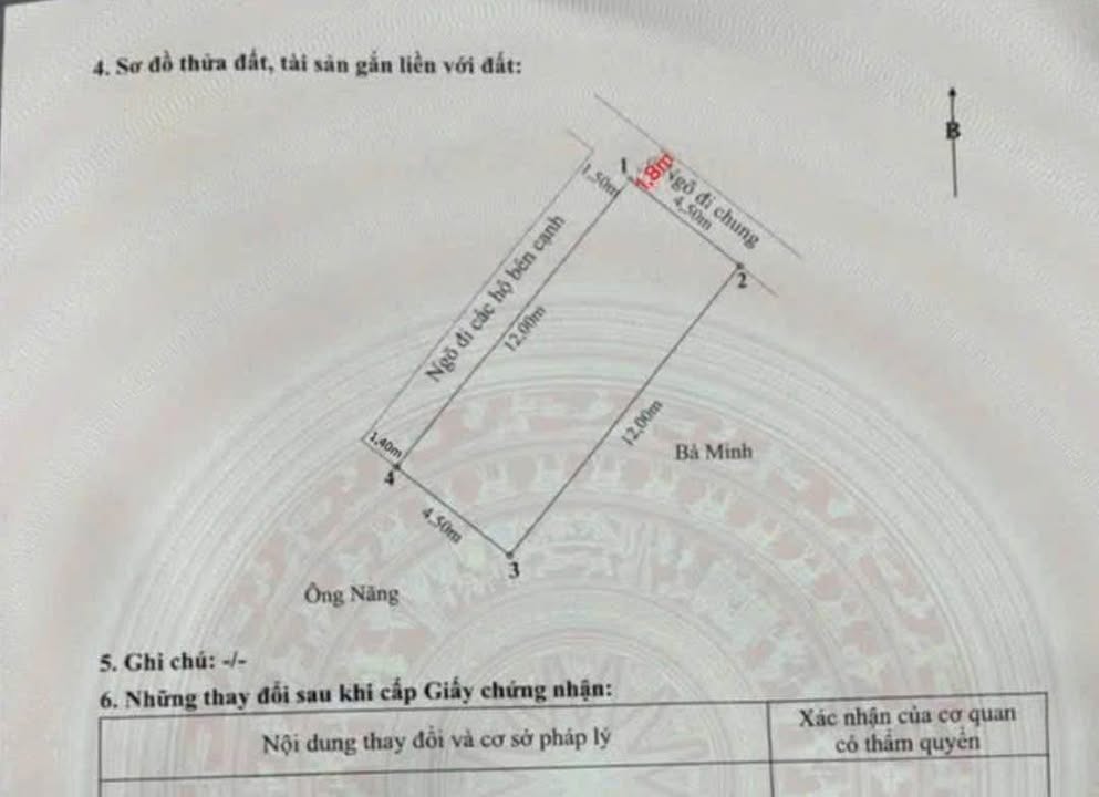 Đất nền góc Thiên Lôi - 54m² giá 2.5 tỷ - Vị trí đắc địa gần Aeon Mall!