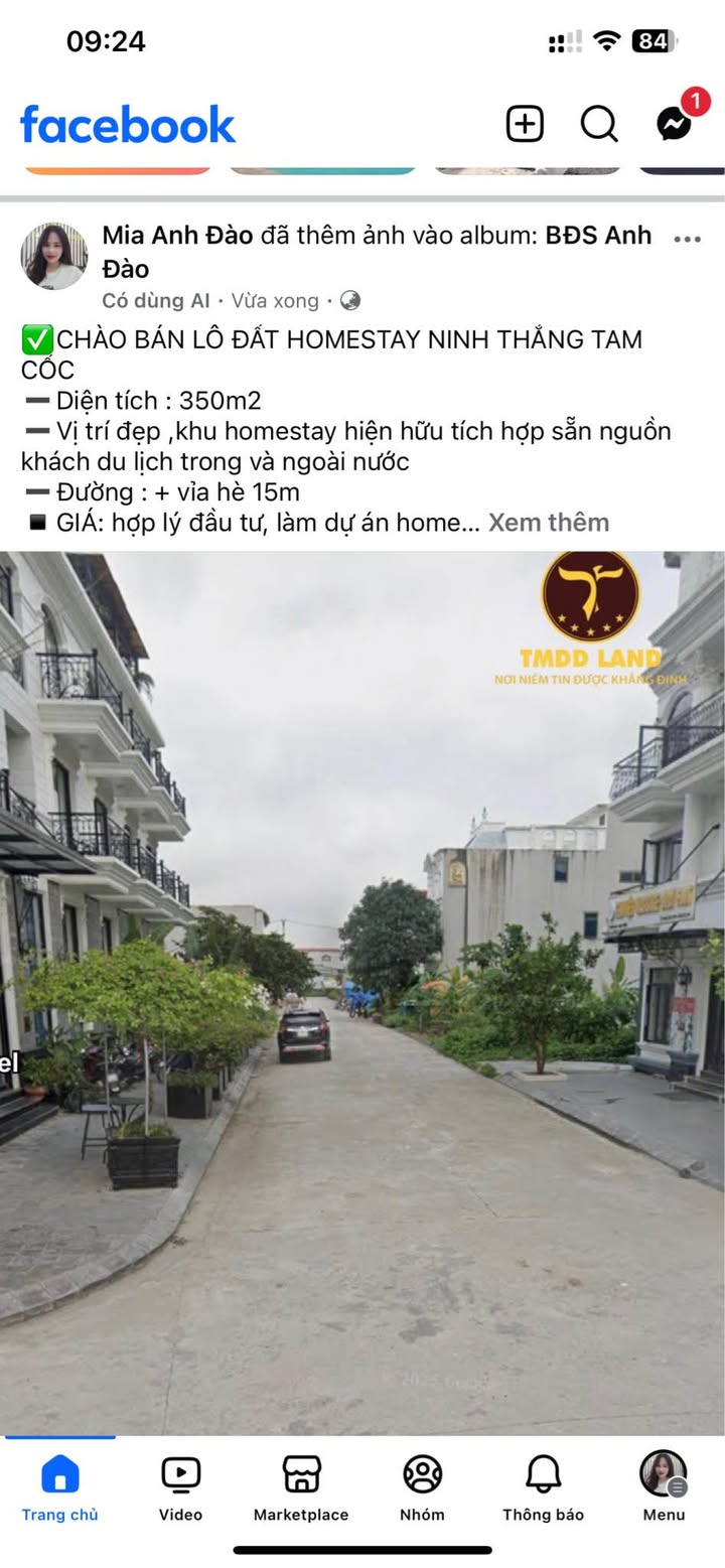 Đất Homestay Ninh Thắng Tam Cốc 350m² - Đầu tư sinh lời ngay!