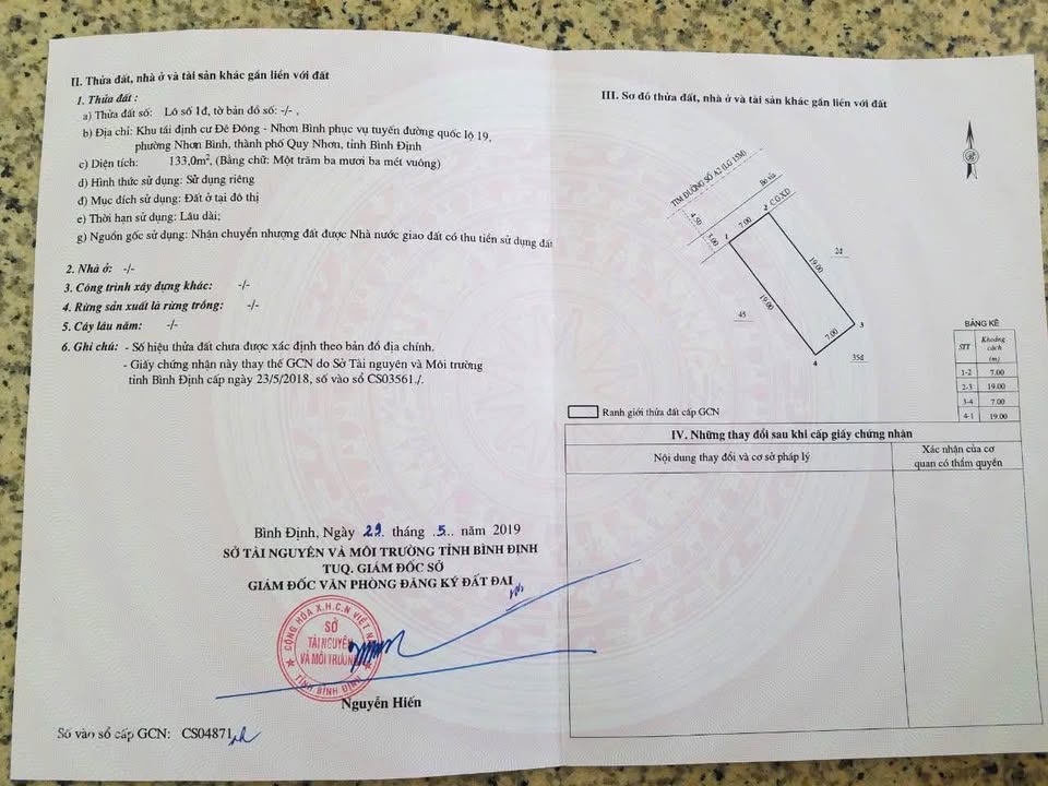 Đất nền Đê Đông, Nhơn Bình 133m² giá 3.2 tỷ - Đầu tư sinh lời ngay!