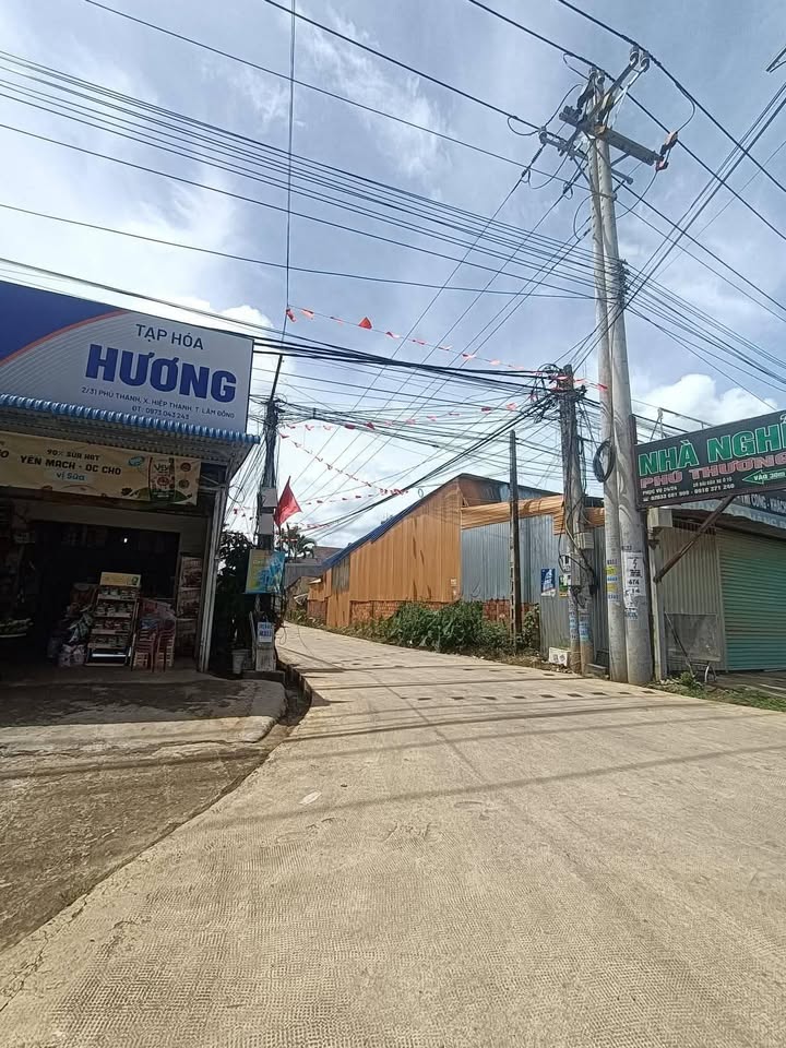 Đất nền Hiệp Thạnh, Đức Trọng, Lâm Đồng 345m² giá 1.05 tỷ - Sổ hồng chính chủ, mặt tiền đường lớn!