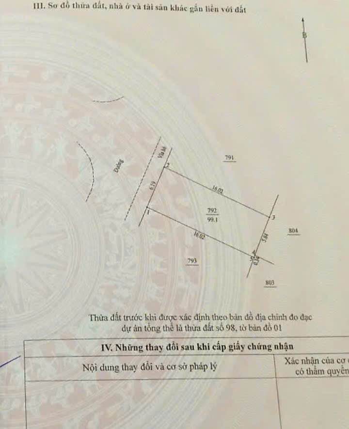 Đất dịch vụ Di Trạch - Hoài Đức 99.1m² giá đầu tư hấp dẫn