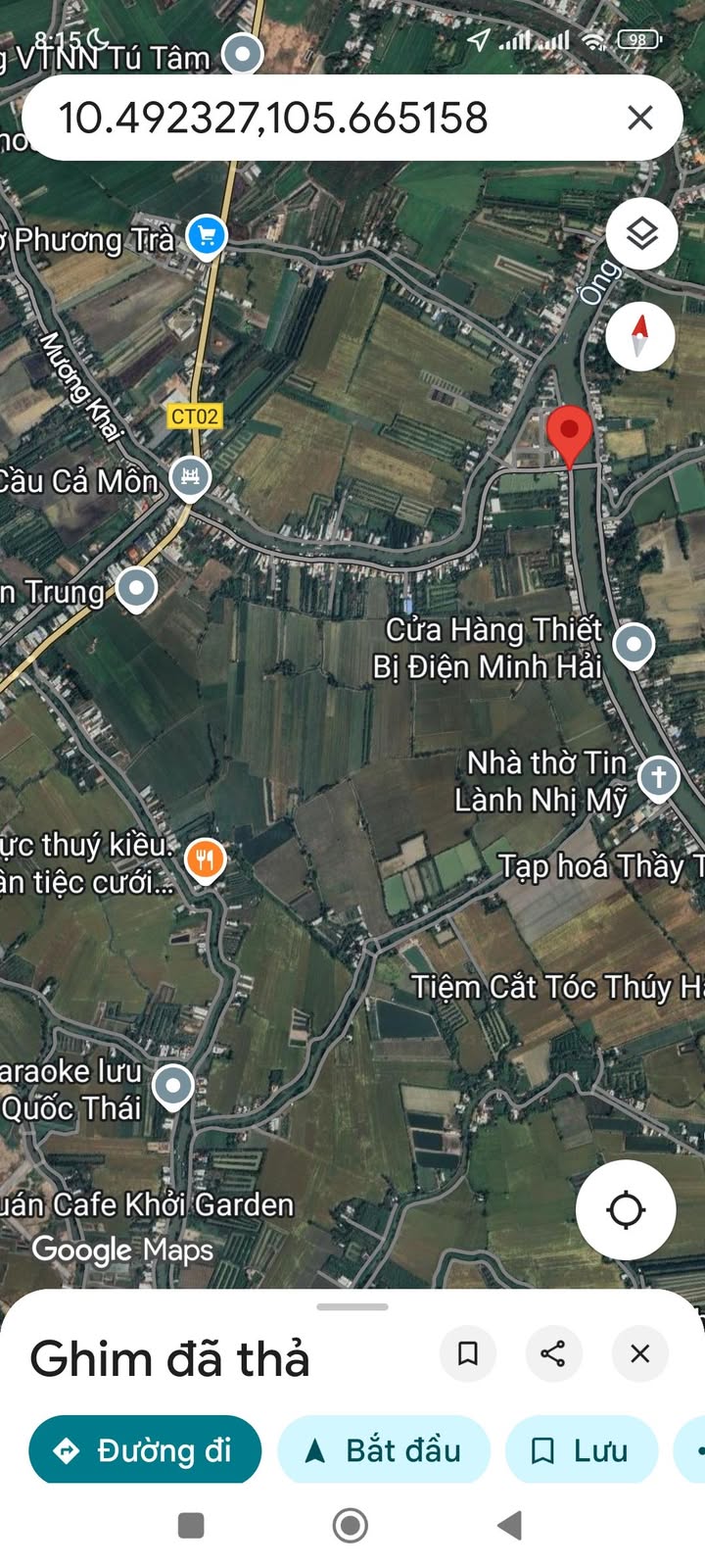 Đất nền và đất ruộng Nhị Mỹ, Cao Lãnh 7853m² giá 3.2 tỷ - Đầu tư tiềm năng sinh lời!