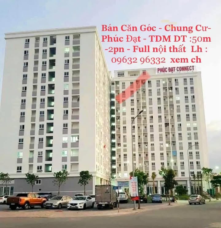 Căn hộ Chung cư Phúc Đạt, Thủ Dầu Một 50m² giá 1.3 tỷ - Sẵn sàng vào ở ngay!