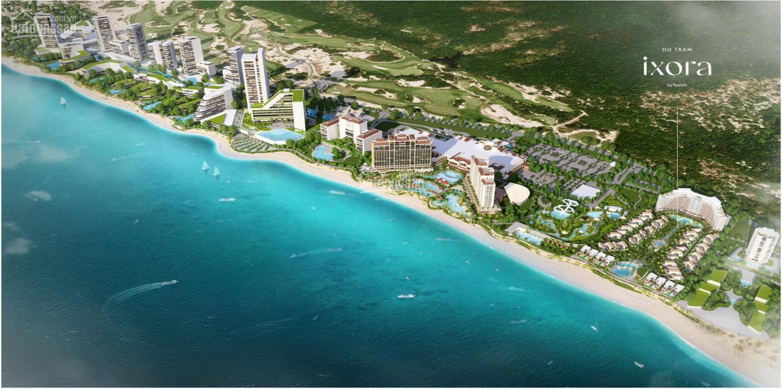 Căn hộ khách sạn Ixora Hồ Tràm 50m² giá từ 2.6 tỷ - Mở bán giai đoạn 2 hấp dẫn!