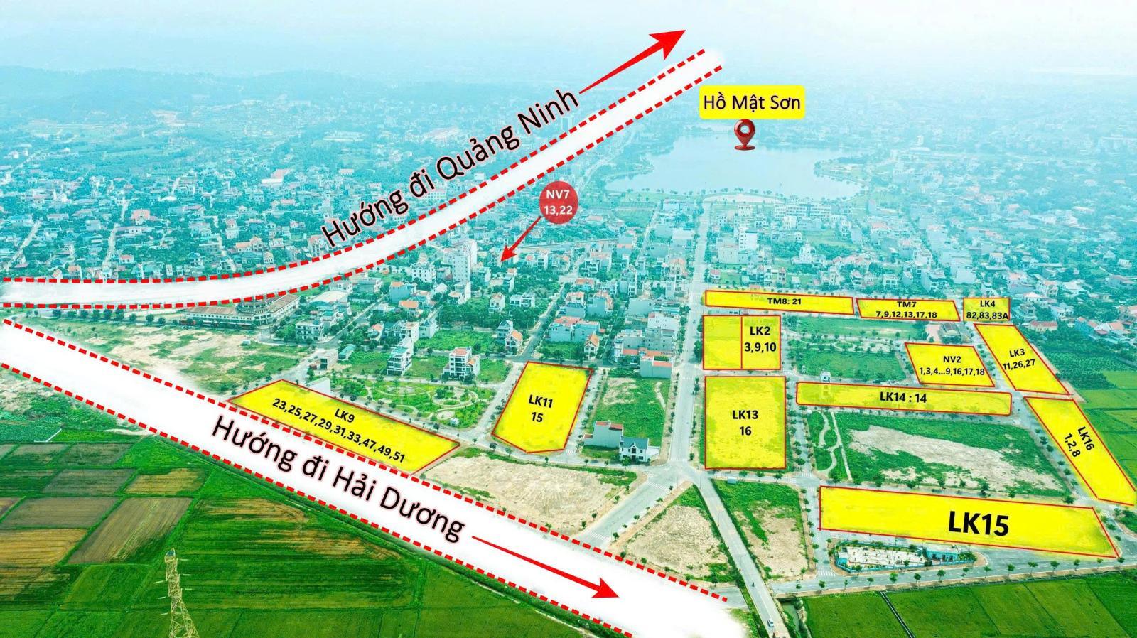 Đất nền sổ đỏ tại trung tâm thị trấn Sao Đỏ, TP Chí Linh - Giá chỉ từ 24 triệu/m²